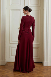 ADELE MODEL BORDO (KİRALIK)